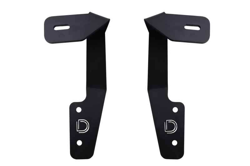 Subaru XV Crosstrek Mounting Brackets - Above Hood - Diode Dynamics - Low Profile, Stainless Steel - `18-`23 Subaru XV Crosstrek Mounting Brackets - Above Hood - Diode Dynamics - Low Profile, Stainless Steel - `18-`23